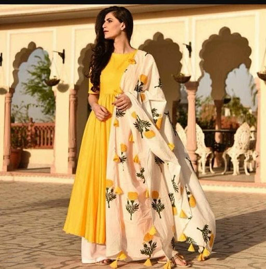 Women's Designer Anarkali Kurta Set