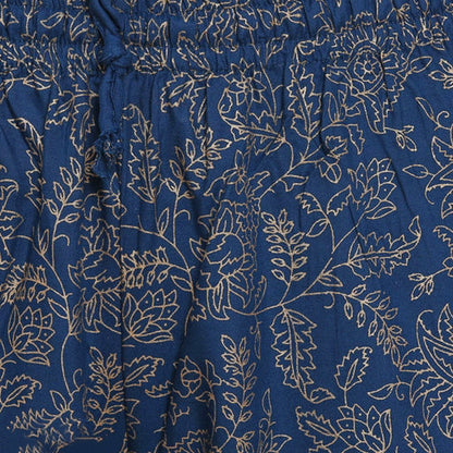 Women's Straight Foil Printed Kurta Set