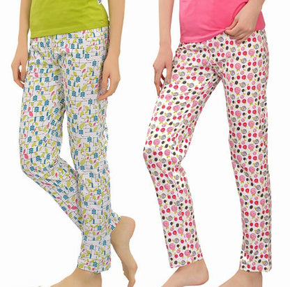 Women Printed Lounge Pants Combo