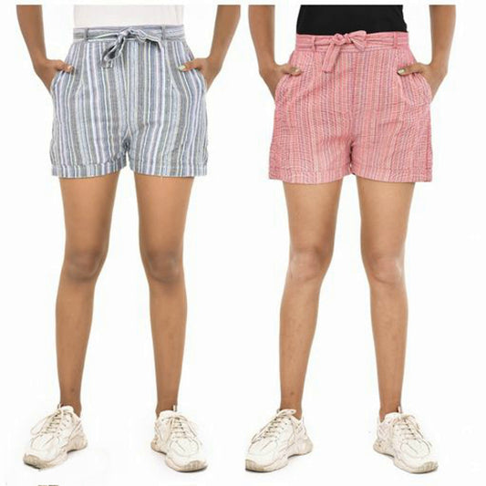 Women's Comfy Cotton Shorts Combo