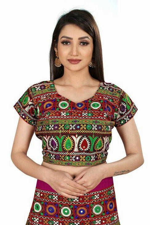 Kutcchi Work Fully Embroidered Woman Chanaya Choli