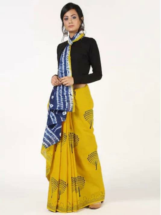 Designer Mulmul Printed Saree