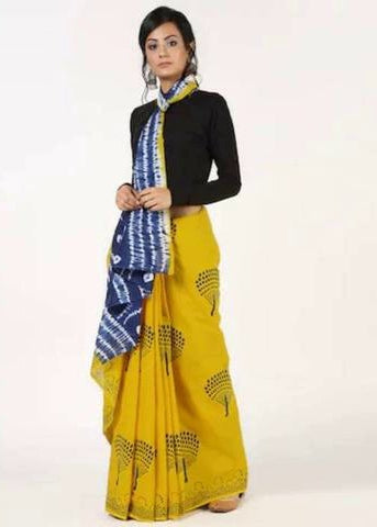 Designer Mulmul Printed Saree