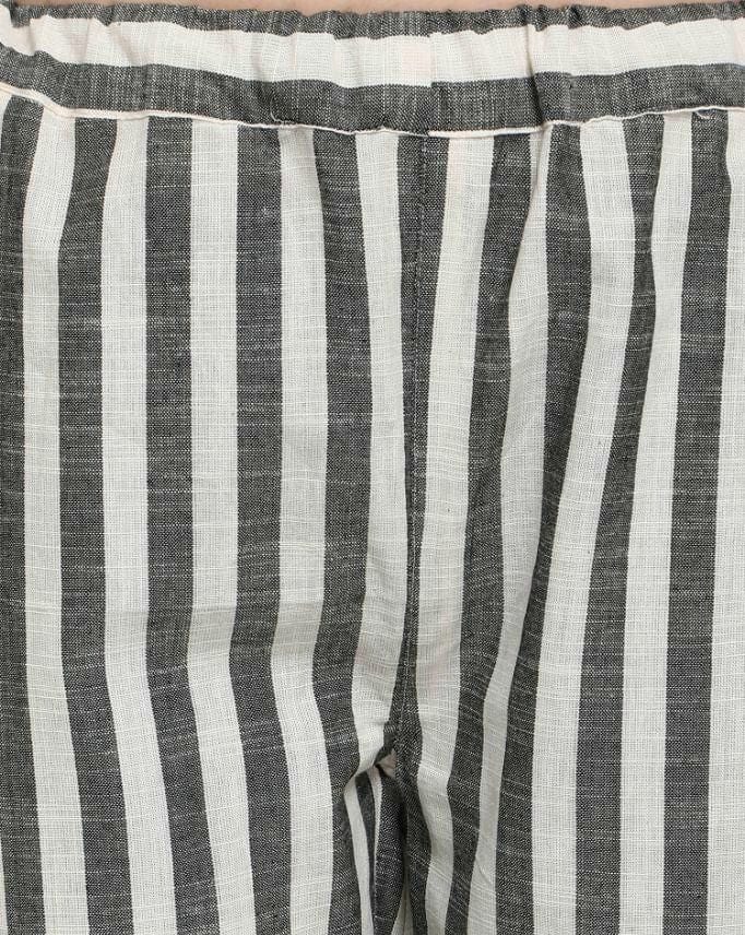 Urban Wardobe's Striped Cotton Lounge Wear