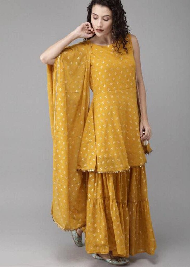 Women Designer Sharara Set