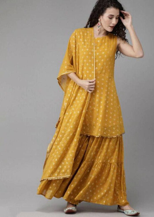 Women Designer Sharara Set