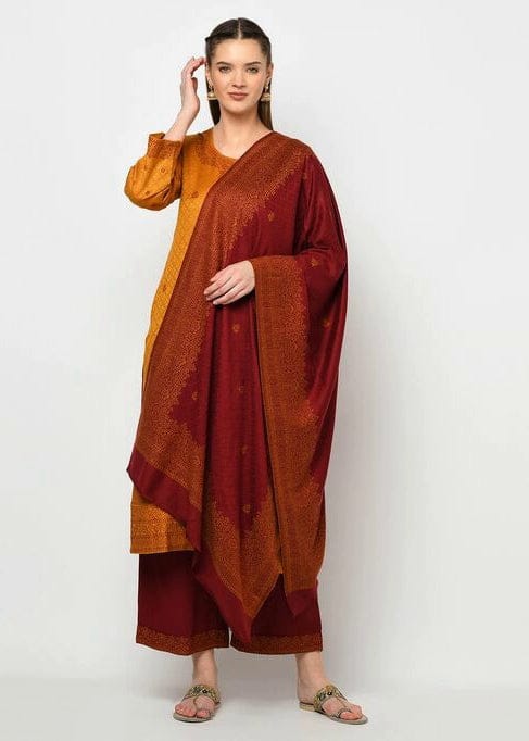 Women's Woollen UnStitched Dress Material