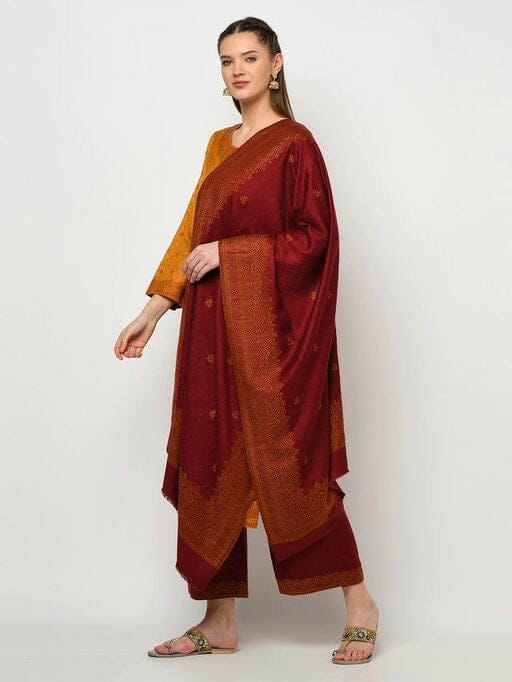 Women's Woollen UnStitched Dress Material