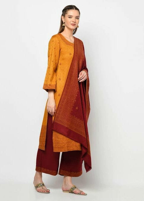 Women's Woollen UnStitched Dress Material
