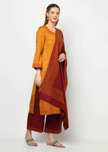 Women's Woollen UnStitched Dress Material