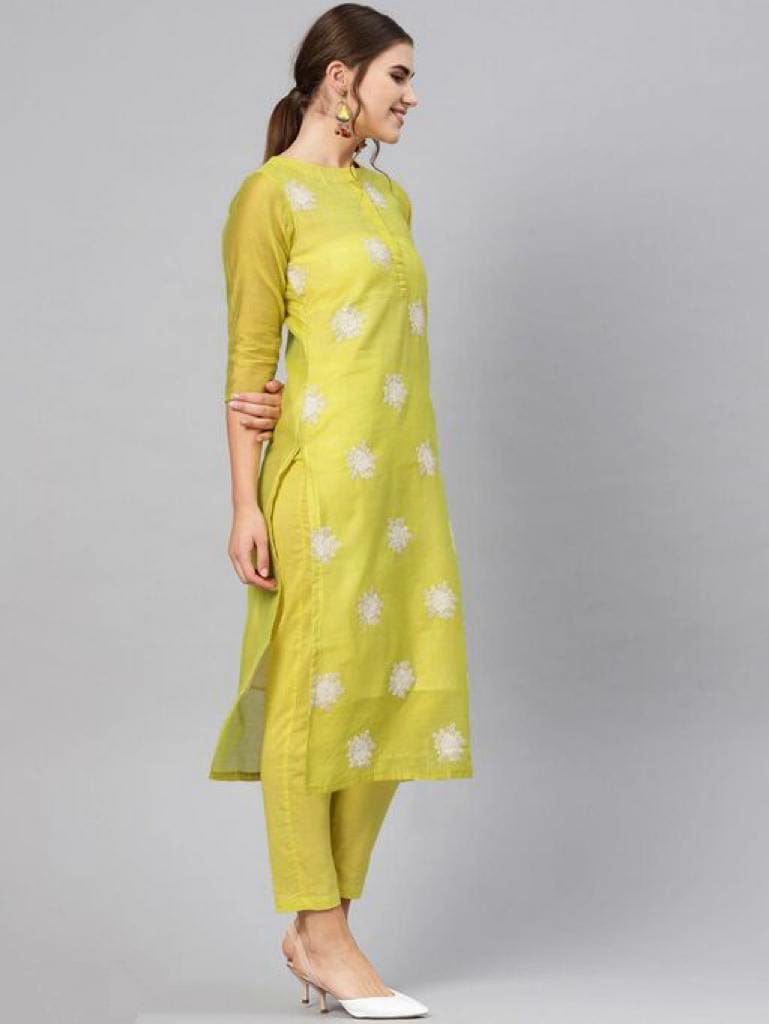 Women Royal Mehendi Colour Trouser Set with Dupatta