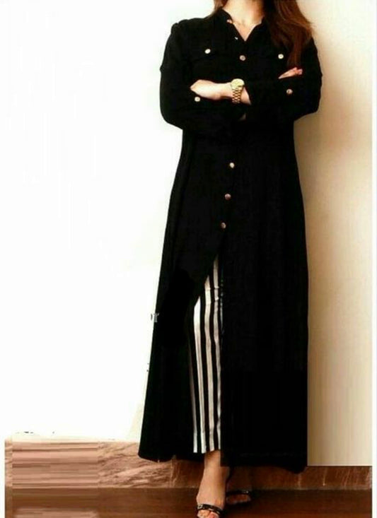 Fancy Women Striped Kurta set