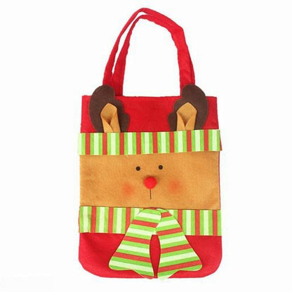 Christmas Gift Bag Cookie Candy Storage Holder