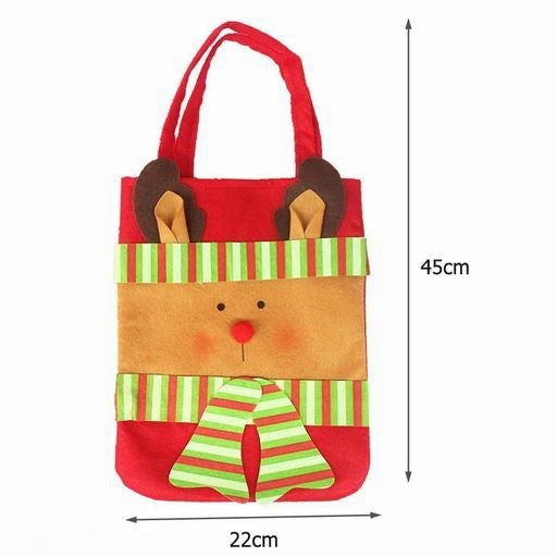 Christmas Gift Bag Cookie Candy Storage Holder