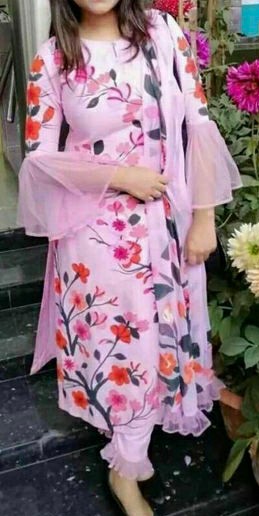 Women Printed Kurta Set with Pants