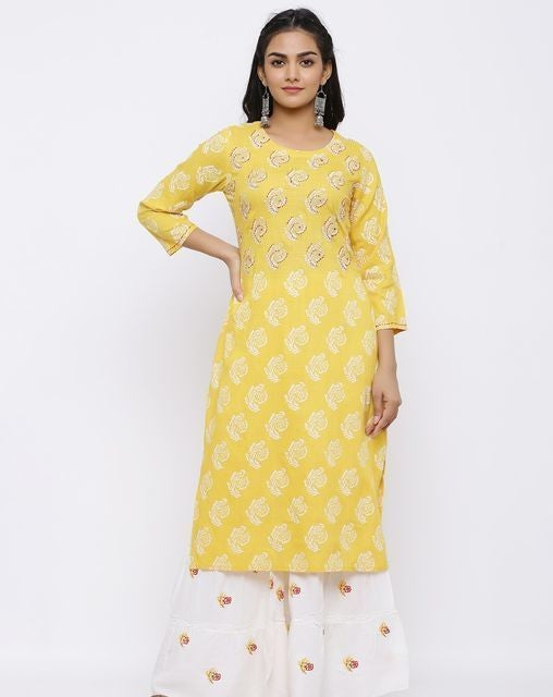 WOMEN'S PRINTED KURTA SET