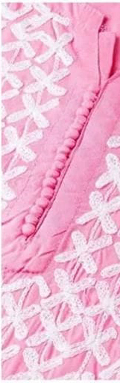 Pink ChikanKari Embroidered Kurta