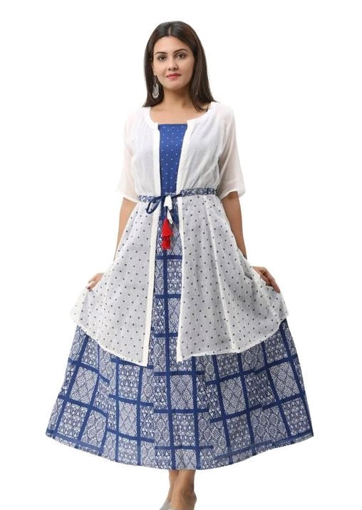 Women's Ethnic Motif Printed Dress