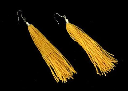 Yellow Fringe loops