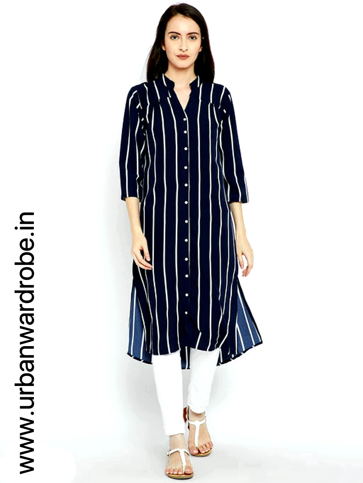 Voguish Striped Kurta