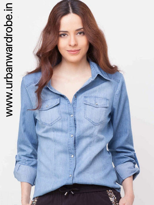 Stylish Denim Shirt