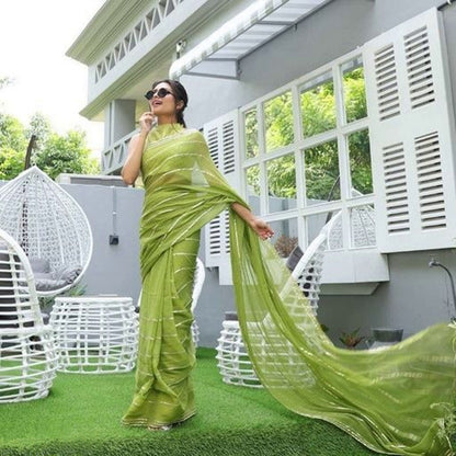 Women's Beautiful Georgette Saree