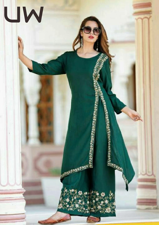 Classic Embroidered Kurta Set