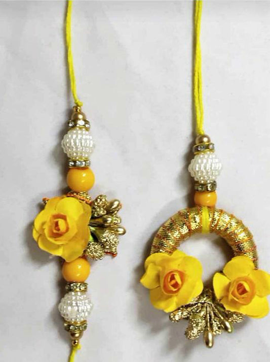 Rakhi for Bhaiya Bhabhi - Handmade Rakhi