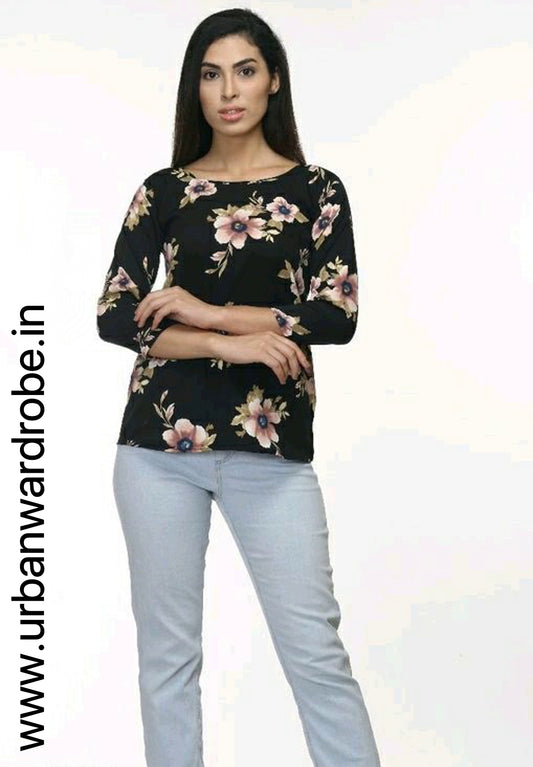 Trendy Poly Crepe Top