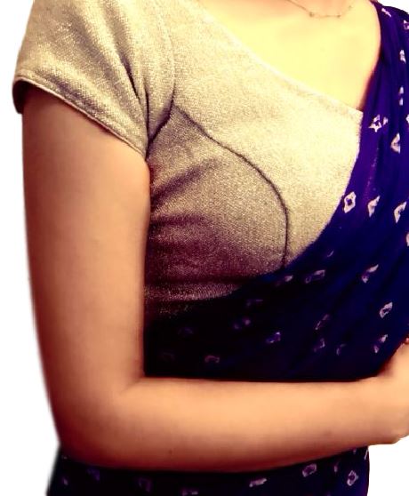Runjhun Ethnic Silver Choli