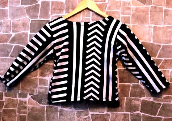 Zebra Crop Top