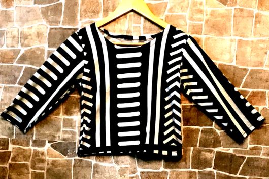 Zebra Crop Top